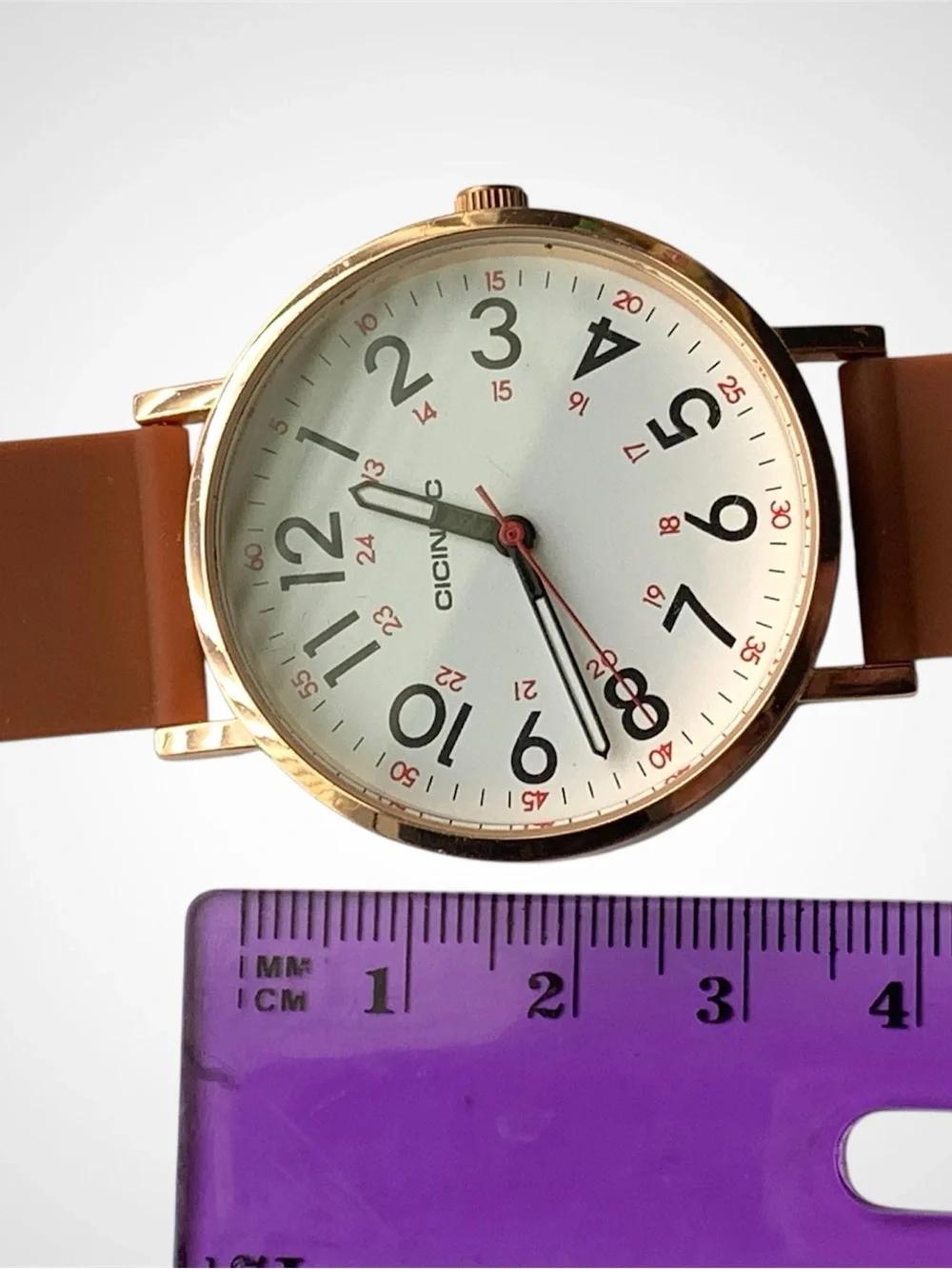 CICININC Nurse Watch featuring an easy-to-read 12/24-hour military time dial